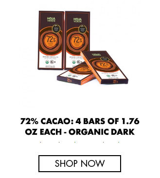 72% cacao - Chocolate from ecuador