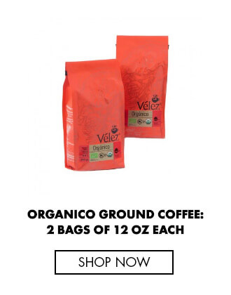 ORGANICO GROUND COFFEE: 2 BAGS OF 12 OZ EACH