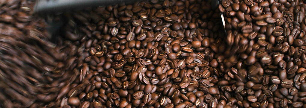 High-altitude coffee beans