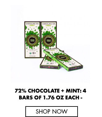 Dark Chocolate - 72% Chocolate + Mint