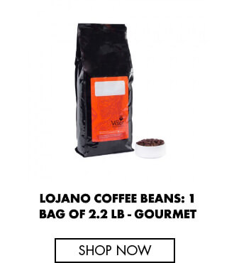 Lojano Coffee Beans: 1 bag of 2.2 lb