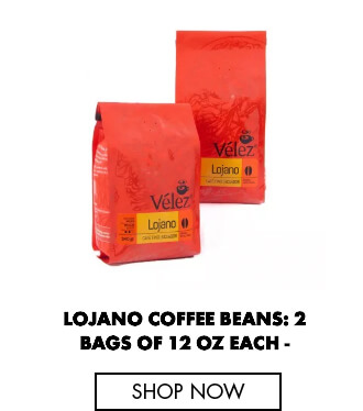 Lojano Coffee Beans: 2 Bags of 12 oz each
