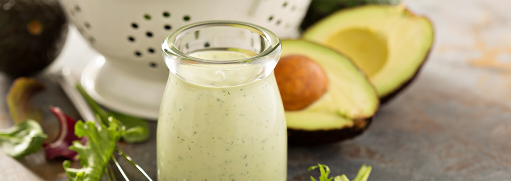 Mediterranean Avocado Salad Dressing