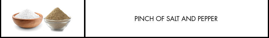 Pinch of Salt and Pepper