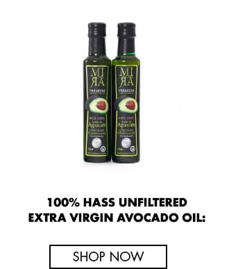 100% Hass Unfiltered Extra Virgin Avocado Oil