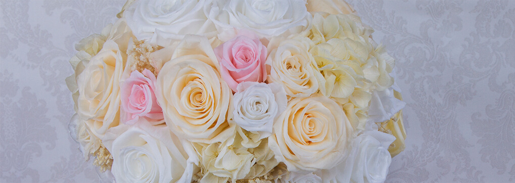 Taking care of your preserved wedding roses