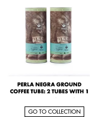 Perla Negra Ground Coffee Tube