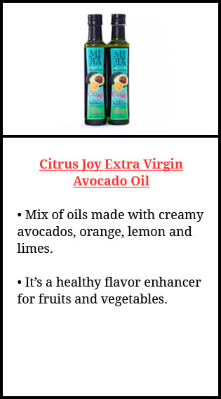 Citrus Joy Extra Virgin Avocado Oil