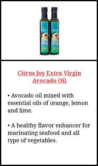 Citrus Joy Extra Virgin Avocado Oil