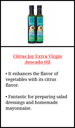 Citrus Joy Extra Virgin Avocado Oil