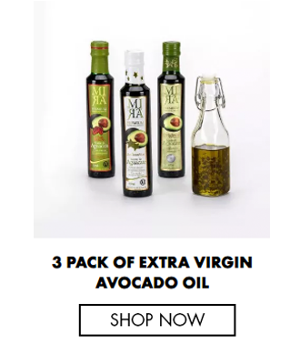 3 Pack Of Extra Virgin Avocado Oil