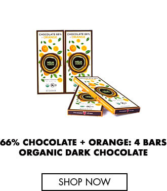 66% Chocolate + Orange