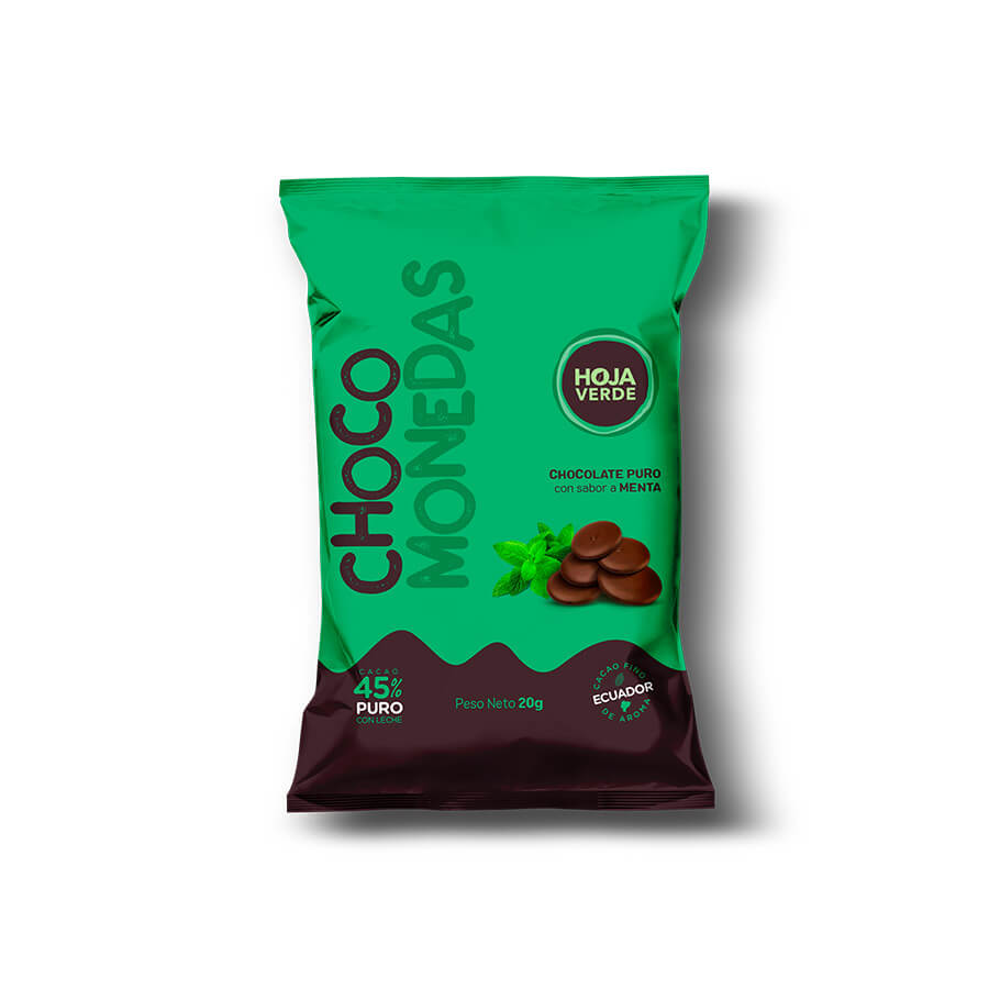 CHOCO & MINT COINS 18G pack of 12